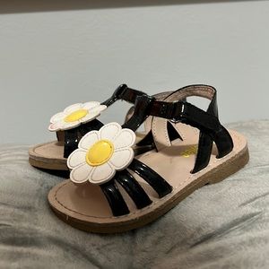 Black Gymboree Size 6 sandals